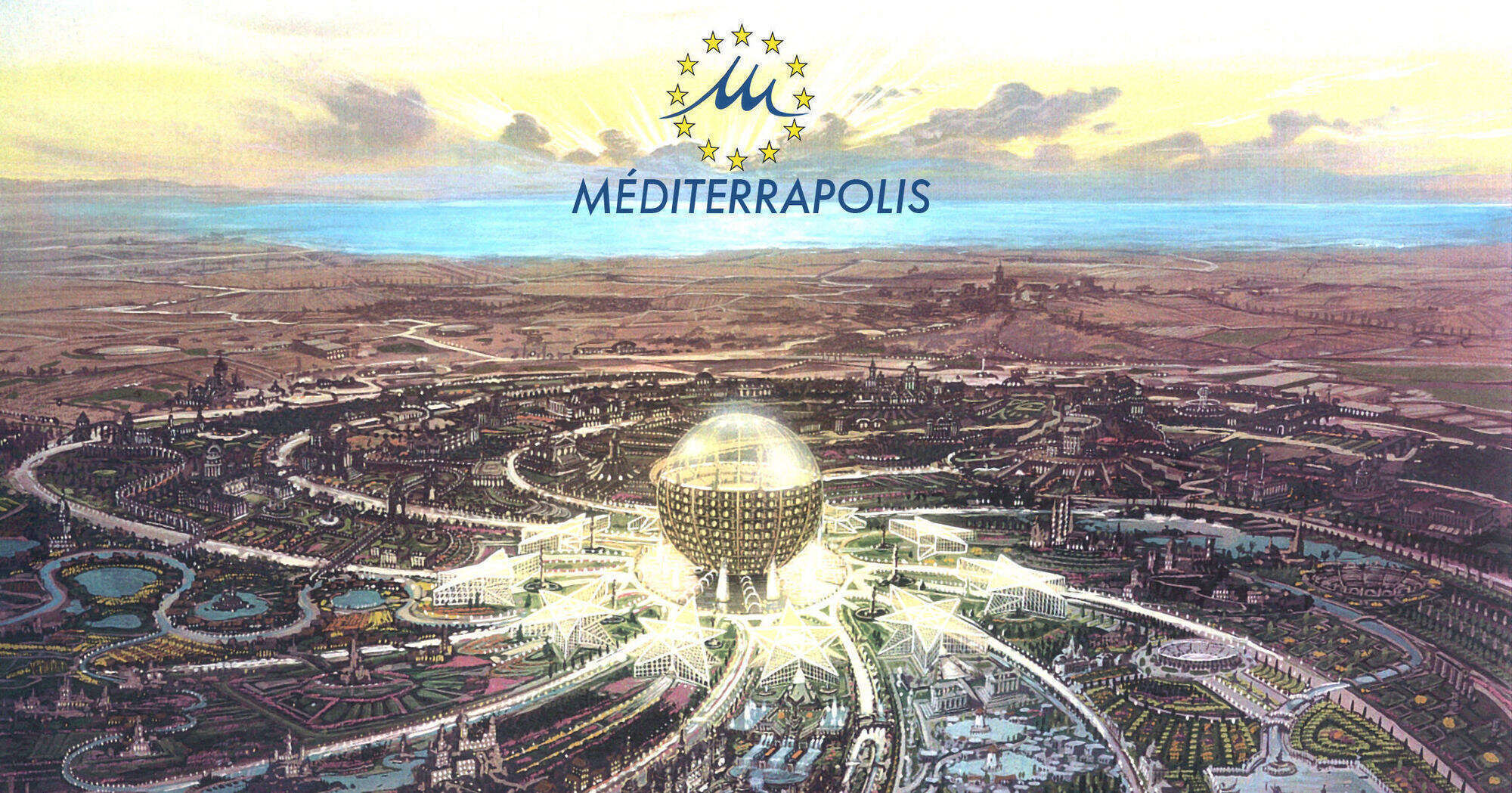 Vue artistique de Méditerrapolis