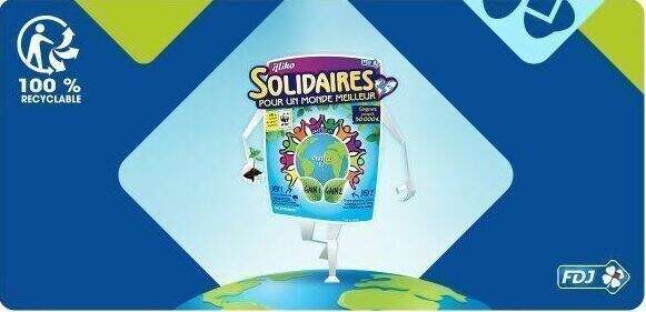 Jeu de grattage Solidaires Pour un Monde Meilleur